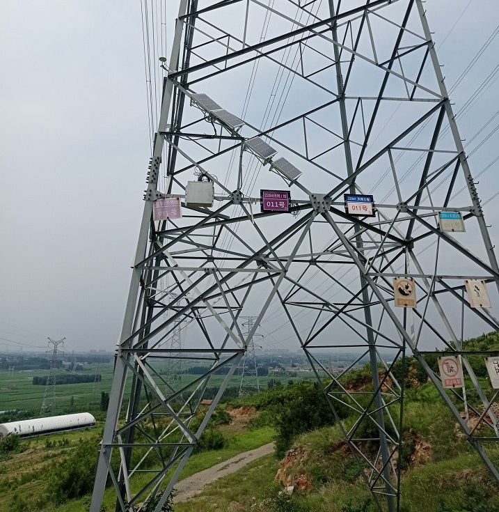 輸電桿塔北斗高精度在線監測系統